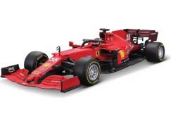 Bburago Ferrari Racing SF21 č.55 Carlos Sainz 1 : 18