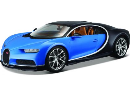 Bburago 1:18 Plus Bugatti Chiron modrá