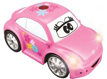 Bburago Volkswagen Beetle růžové