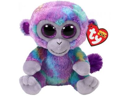 Beanie Boos ZURI 15 cm barevná opička