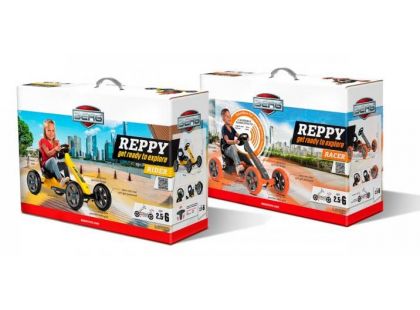 Berg Reppy Racer, šedo-oranžový