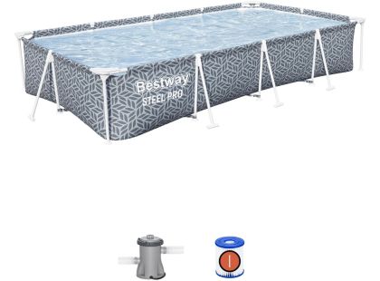 Bestway Bazén s konstrukcí Steel Pro™ 366 x 201 x 66 cm bez filtrace