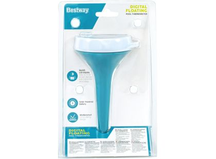 Bestway Digitální plovoucí teploměr se solárním napájením