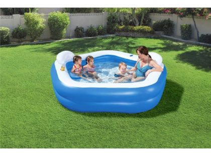 Bestway Nafukovací bazén čtvercový Oasis™ 213 x 206 x 69 cm