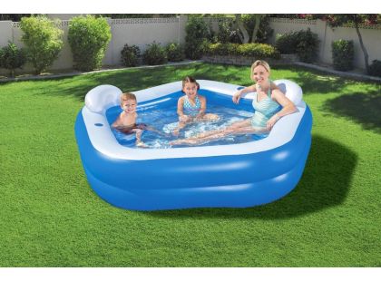 Bestway Nafukovací bazén čtvercový Oasis™ 213 x 206 x 69 cm