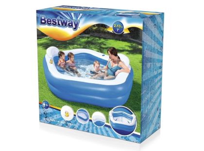 Bestway Nafukovací bazén čtvercový Oasis™ 213 x 206 x 69 cm