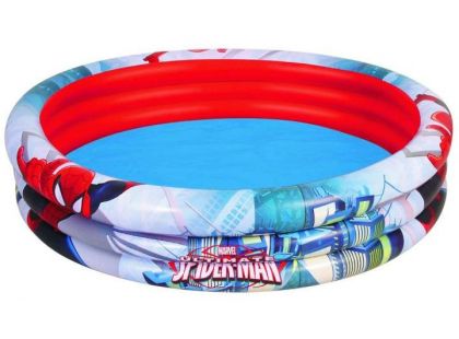Bestway Nafukovací bazén Spiderman 3 pruhy průměr 152 cm