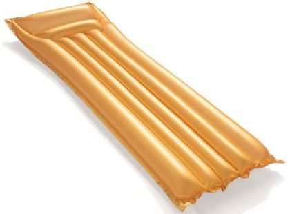 Bestway Nafukovací matrace zlatá 183 x 69 cm