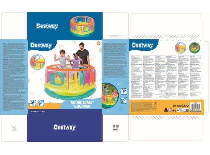 Bestway Nafukovací trampolína 180x86 cm