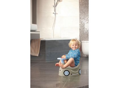 Big Nočník s volantem šedý - Poškozený obal