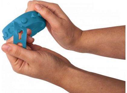 BIG Ochranné návleky na botičky modré - Poškozený obal