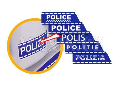 Big Odrážedlo policejní motorka