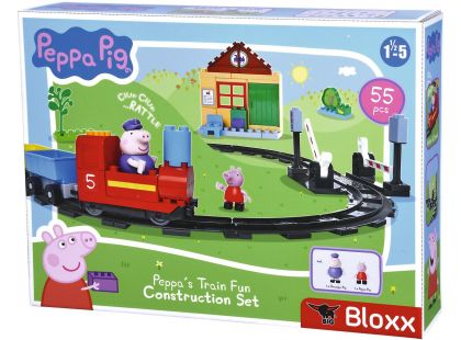 Big PlayBig Bloxx Peppa Pig Vláčkodráha 55 dílků