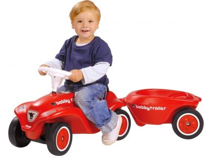 Big Přívěsný vozík Bobby Car červený