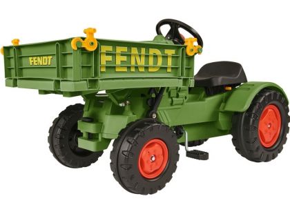 Big Šlapací traktor Fendt s vyklápěcí plošinou
