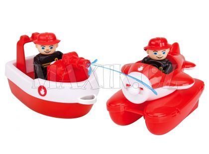 Big Waterplay Set lodiček hasiči