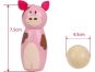 Bigjigs Toys Dřevěné kuželky farma - Poškozený obal 3