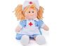 Bigjigs Toys Látková panenka zdravotní sestřička Nancy 28 cm 2