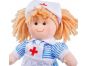 Bigjigs Toys Látková panenka zdravotní sestřička Nancy 28 cm 3