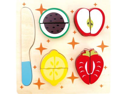 Bino 3D Puzzle Ovoce 10 dílků