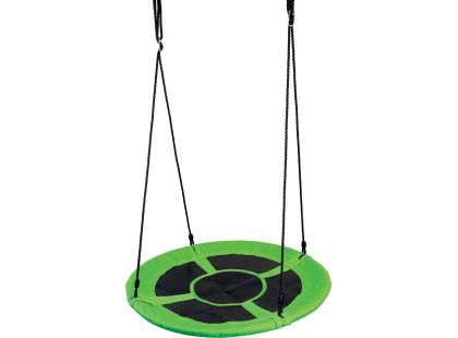 Bino Dětská houpací kruhová rohož zelená 100 cm - Poškozený obal