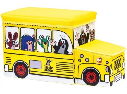 Bino Krteček Krabice na hračky autobus