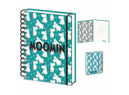 Blok A5 kroužkový Moomins