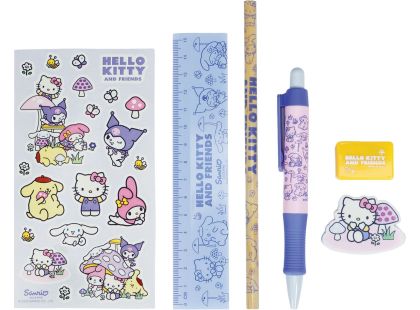 Bluesky Hello Kitty a přátelé Školní set Mushroom