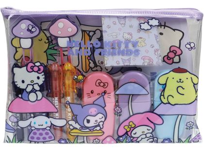Bluesky Hello Kitty a přátelé Školní set velký Mushroom