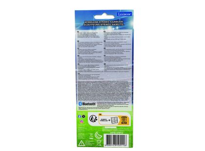Lexibook Bluetooth sluchátka do uší Fotbal s vestavěným mikrofonem