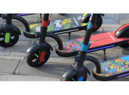 BlueTouch Elektrická koloběžka BT Superkids - green - Poškozený obal