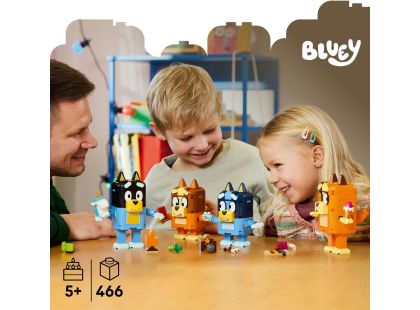 LEGO® Bluey 11217 Bluey a její rodinka z kostek