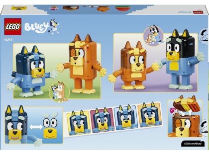 LEGO® Bluey 11217 Bluey a její rodinka z kostek