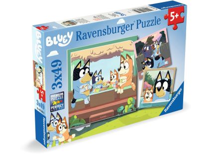 Ravensburger Bluey 3x49 dílků