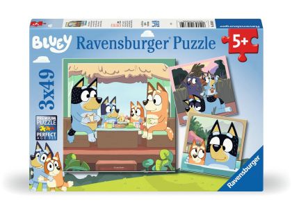 Ravensburger Bluey 3x49 dílků