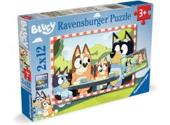 Ravensburger Bluey na pikniku 2x12 dílků