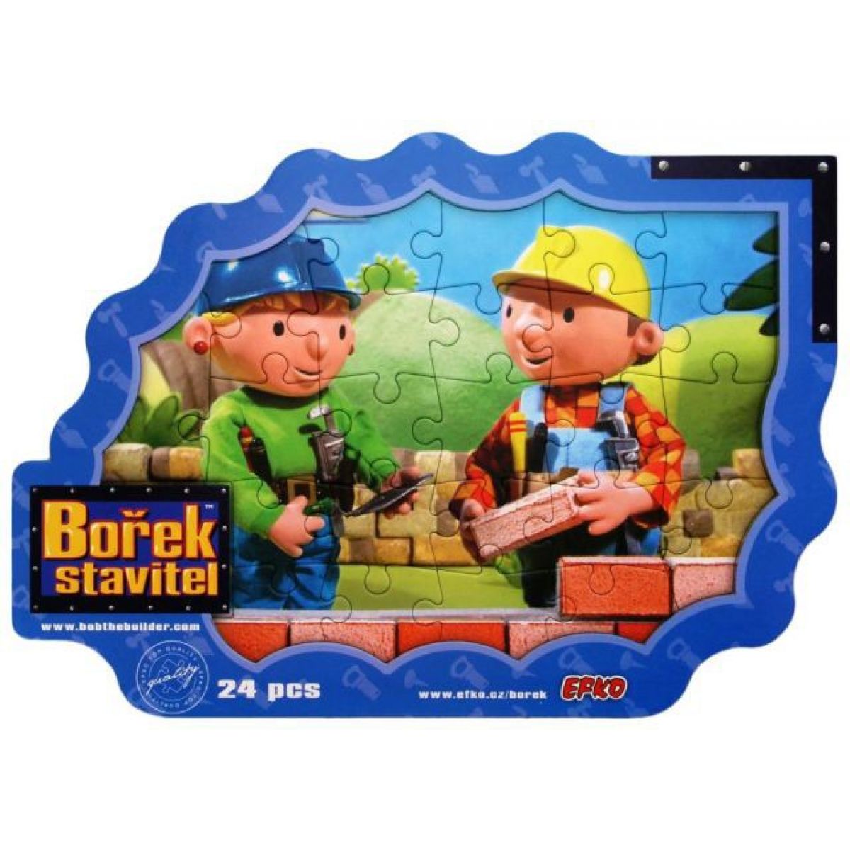 Bob builder Puzzle - Bořek staví, 24d