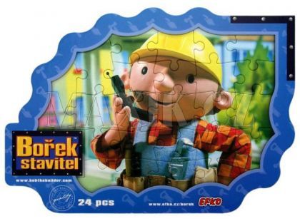 Bob builder Puzzle BOŘEK 24 ks-tvarové - Bořek telefonuje