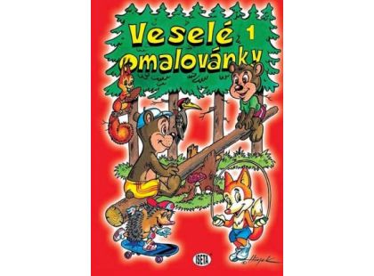 BOBO Veselé omalovánky č.1