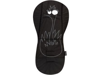 Bomimi Ada Podložka do kočárku Pštros black