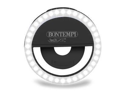 Bontempi Mini kruhové světlo s dvěma bezdrátovými klopovými mikrofony