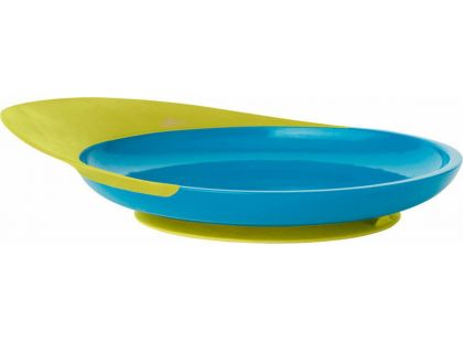 Boon Catch Plate Talíř s přísavkou modro zelený