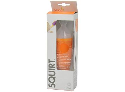 Boon Squirt Krmící lžička s dávkovačem - oranžová