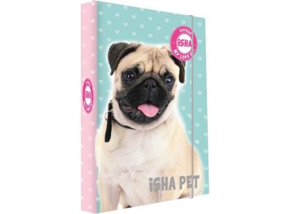Karton P+P Box na sešity A4 Isha - My love Pet