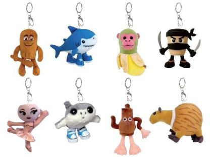 Brainrot Plyšová klíčenka 10 cm