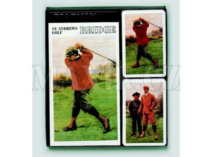 Bridge Set - St. Andrews Golf Piatnik