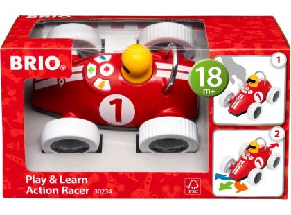 Brio 30234 Play and Learn Závodní auto