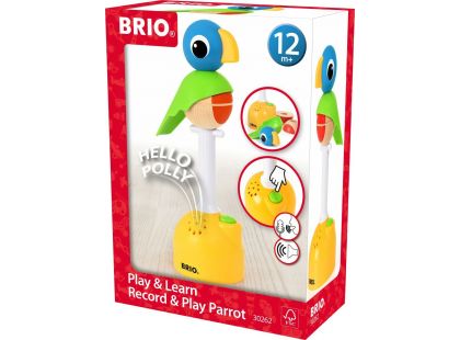 Brio 30262 Papoušek s nahráváním zvuku