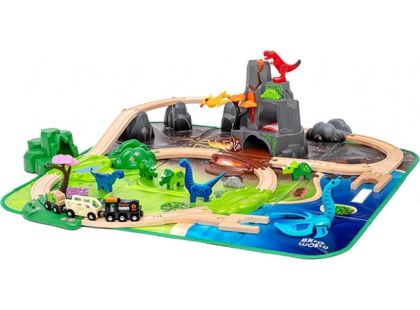 BRIO 36104 Dinosauří deluxe vlaková sada