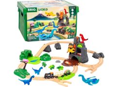 BRIO 36104 Dinosauří deluxe vlaková sada